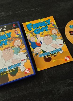 Диск family guy (playstation 2)