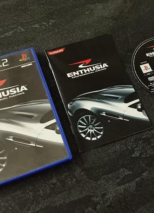 Диск enthusia professional racing (playstation 2)