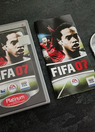 Umd диск fifa 07 (sony psp)