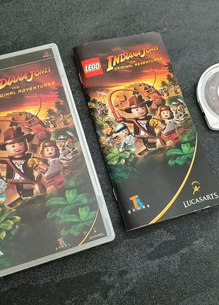 Umd диск lego indiana jones the original adventures (sony psp)