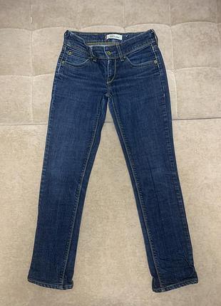 Джинси жіночі levi’s 571 slim fit w27 l32 темно-синього кольору розмір w27 l32