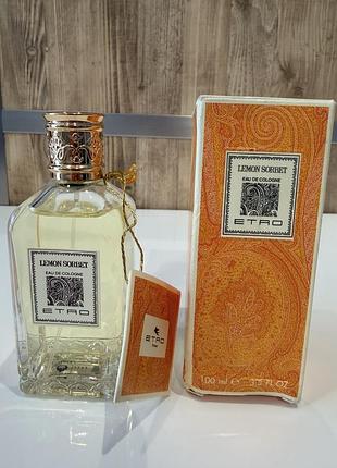 Etro lemon sorbet eau de cologne 100мл, оригінал