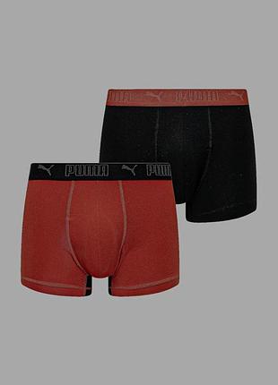 Спортивные боксеры puma 2-pack размер l оригинал из голландии