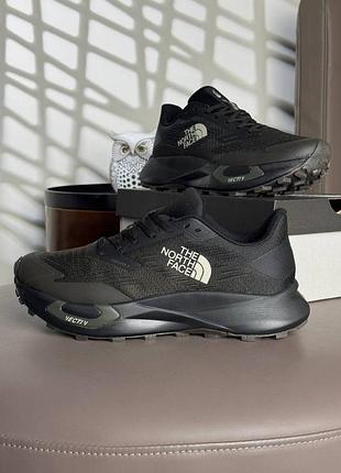 Мужские кроссовки the north face vectiv enduris 4 black khaki