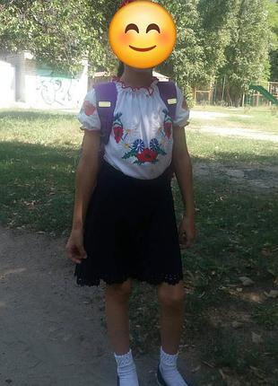 Блузка детская,вышиванка бу