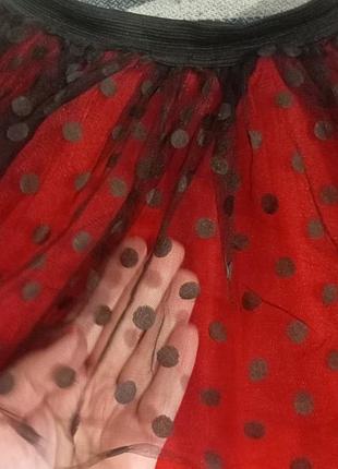 Юбка пышная леди баг lady bug 2
