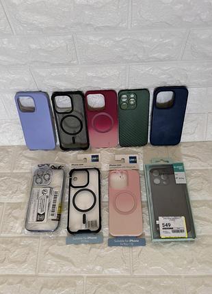 Чохол iphone на телефон 14/15 pro, нові та б/у в гарному стані.