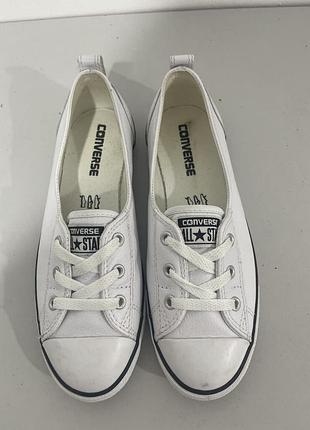 Converse шкіряні кеди