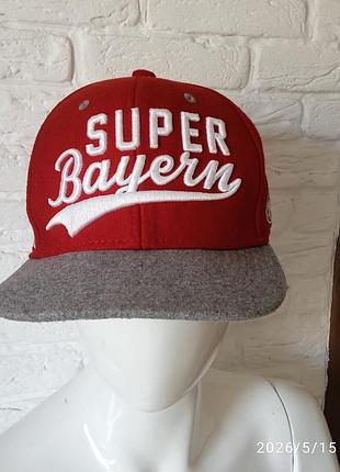 Mitchell&ness червона стильна фірмова оригінальна кепка бейсболка байкерська