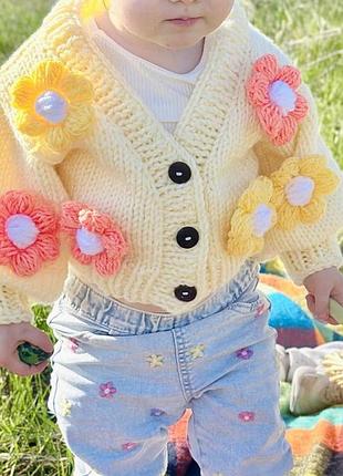 Вʼязаний кардиган з pinterest