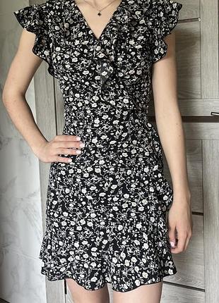 Сукня xs-s шифонова легенька на запах