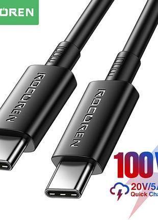 Rocoren 100w usb-c to usb-c кабель 2 метри