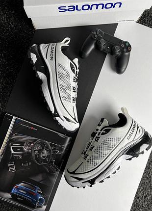 💎чоловічі кросівки salomon xt-6 ft white black