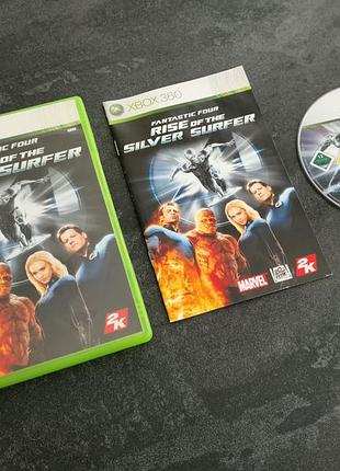Диск fantastic four rise of the silver surfer (xbox 360)