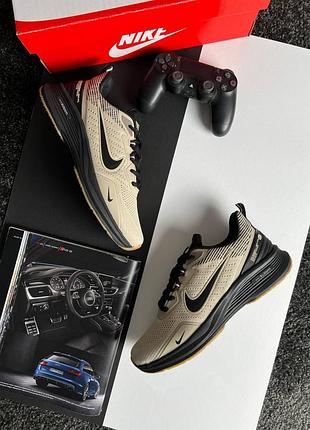 💎мужские кроссовки nike zoom winflo beige black