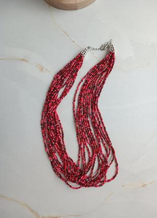 Красное ожерелье 3