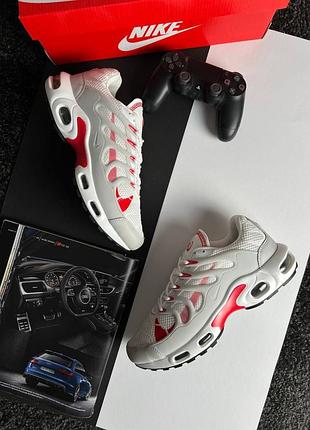 💎мужские кроссовки nike air max terrascape plus white grey red