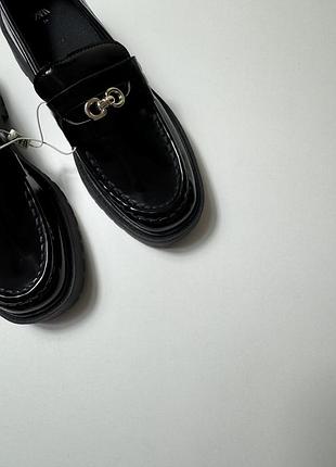 Туфлі лофери zara 2