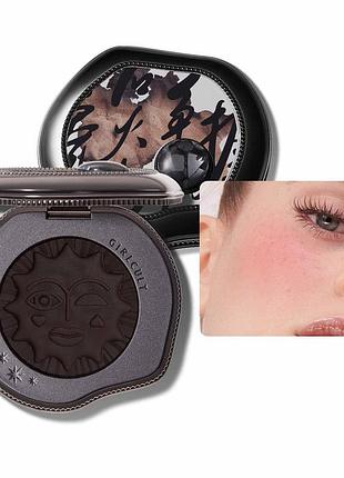 Рум'яна girlcult cream-to-powder blush – soft matte cream blush for natural flush