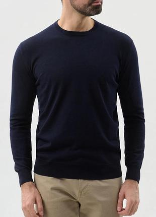Свитер с круглым вырезом из чистой шерсти uniqlo