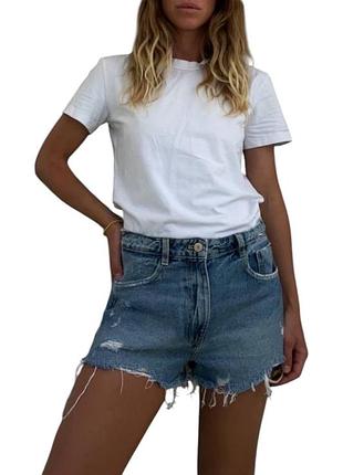 Zara джинсові шорти жіночі s/m