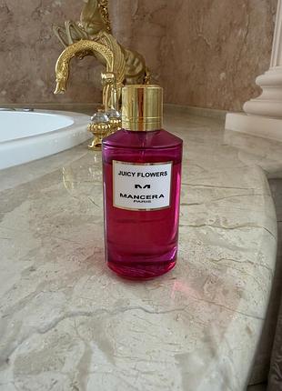 Juicy flowers mancera парфюмированная вода