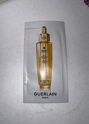 ❤️ антивозрастная сыворотка для лица guerlain abeille royale youth watery oil, пробник, оригинал