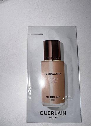❤️ тональный крем guerlain terracotta le teint glow, пробник, оригинал