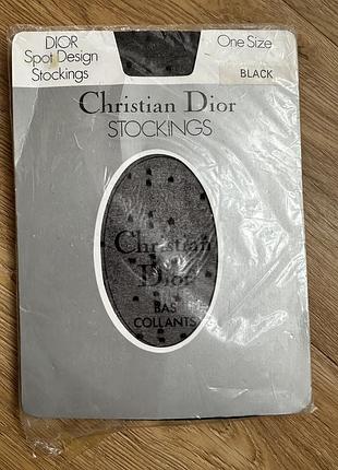 Чулки в горошек christian dior