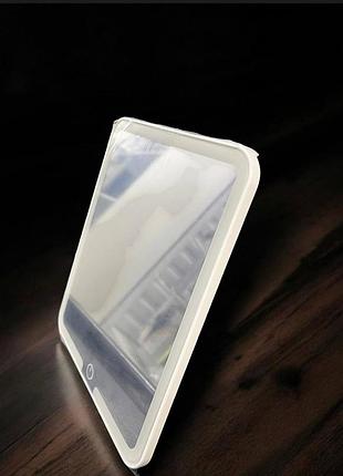 Дорожнє косметичне дзеркало з підсвіткою led mirror light