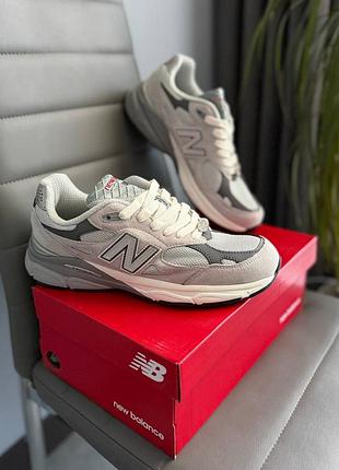 👟 кроссовки new balance 990v3 grey / наложка bs👟