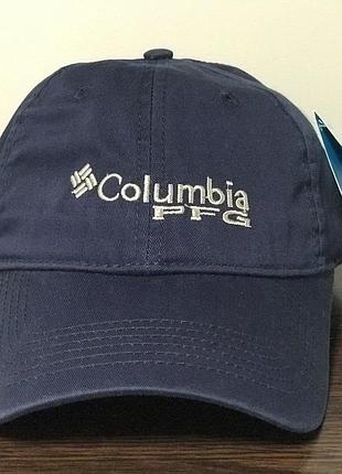 Кепка, бейсболка columbia тёмно-синяя 099