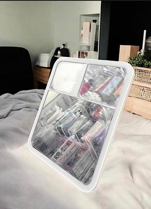 Складане led-дзеркало для макіяжу 3-in-1 makeup mirror