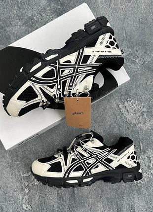 Стильные кроссовки asics gel-kahana 8 fl black/white