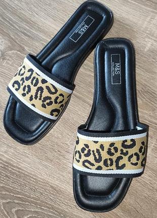 Шлепанцы легдовые женские m&amp;s 38-39р.