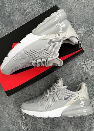 Стильні кросівки nike air max 270 grey