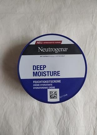 Крем для глубокого увлажнения neutrogena, 200 мл (немечевина)