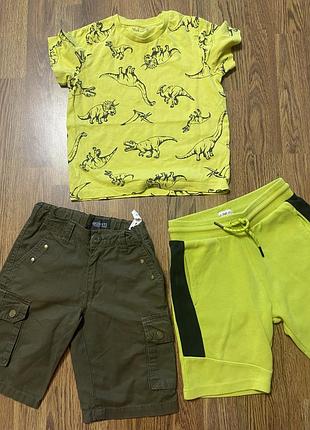 Костюм 5-6лет(шорты+футболка)