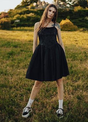 Сукня чорна жіноча для фотосесій