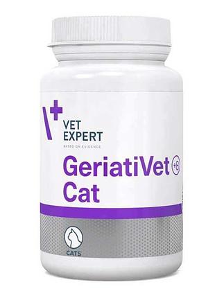 Вітаміни для котів vet expert geriativet cat, 60 капсул