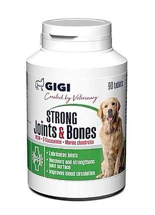 Gigi strong jointbones для зміцнення суглобів і кісток у собак, 90 таб