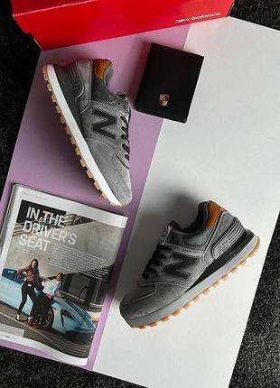 🌺женские кроссовки new balance x stone island dark gray