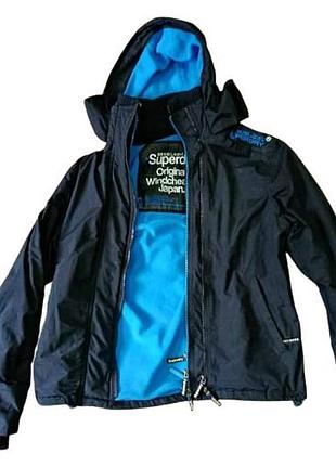Гірськолижна куртка superdry windcheater charcoal
