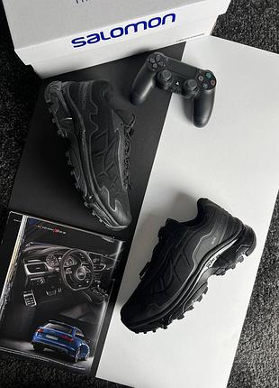 💎чоловічі кросівки salomon xt-slate black