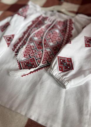 Вишиванка дитяча льон 5