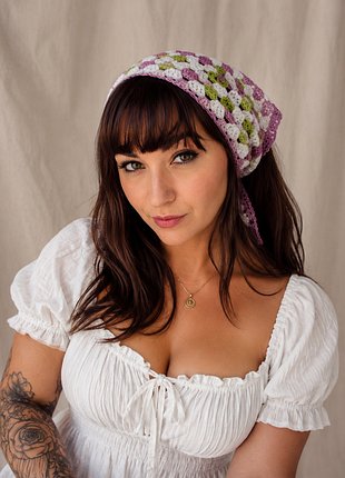 В’язана косинка crochet bandana handmade 🌿
трендова літня косинка ручної роботи у pinterest aesthetic стилі ✨