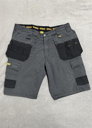 Робочі карго шорти dewalt розмір 36 / xl міцні з кишенями