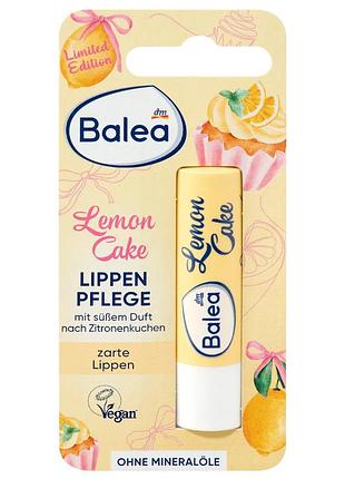 Balea lippenpflege lemon cake гігієнічний бальзам для губ «лимонний пиріг» 4,8 г