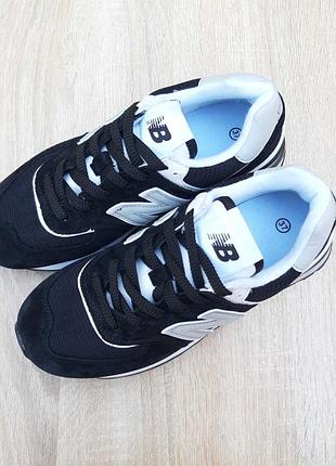 New balance 574 legacy чорні з білим