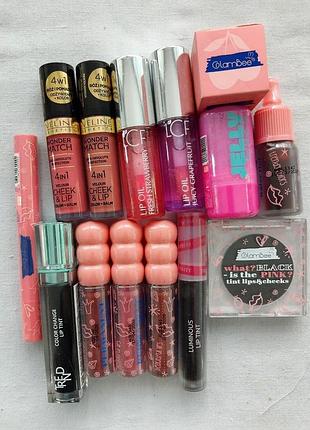 Тинт для губ glambee, patricia ledo, eveline cosmetics